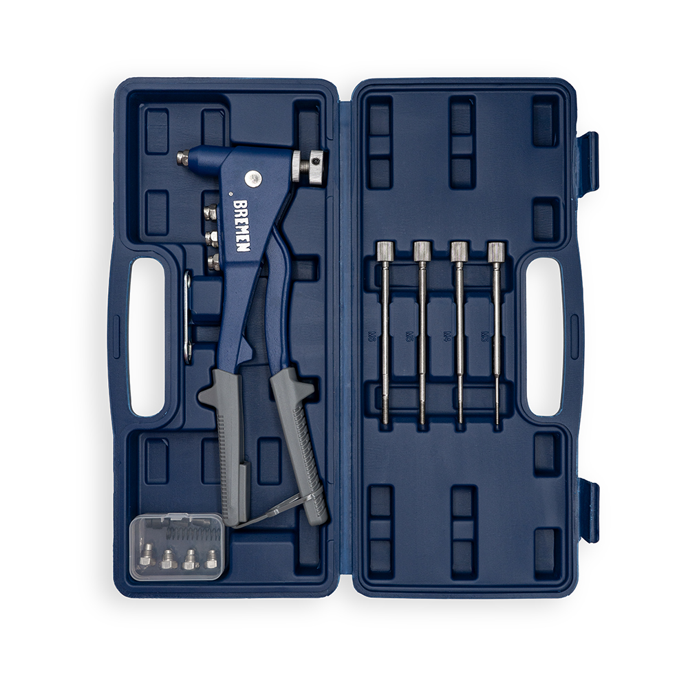 Remachadora Dual en Kit (Pop y Roscados)/Cod.8185 BREMEN