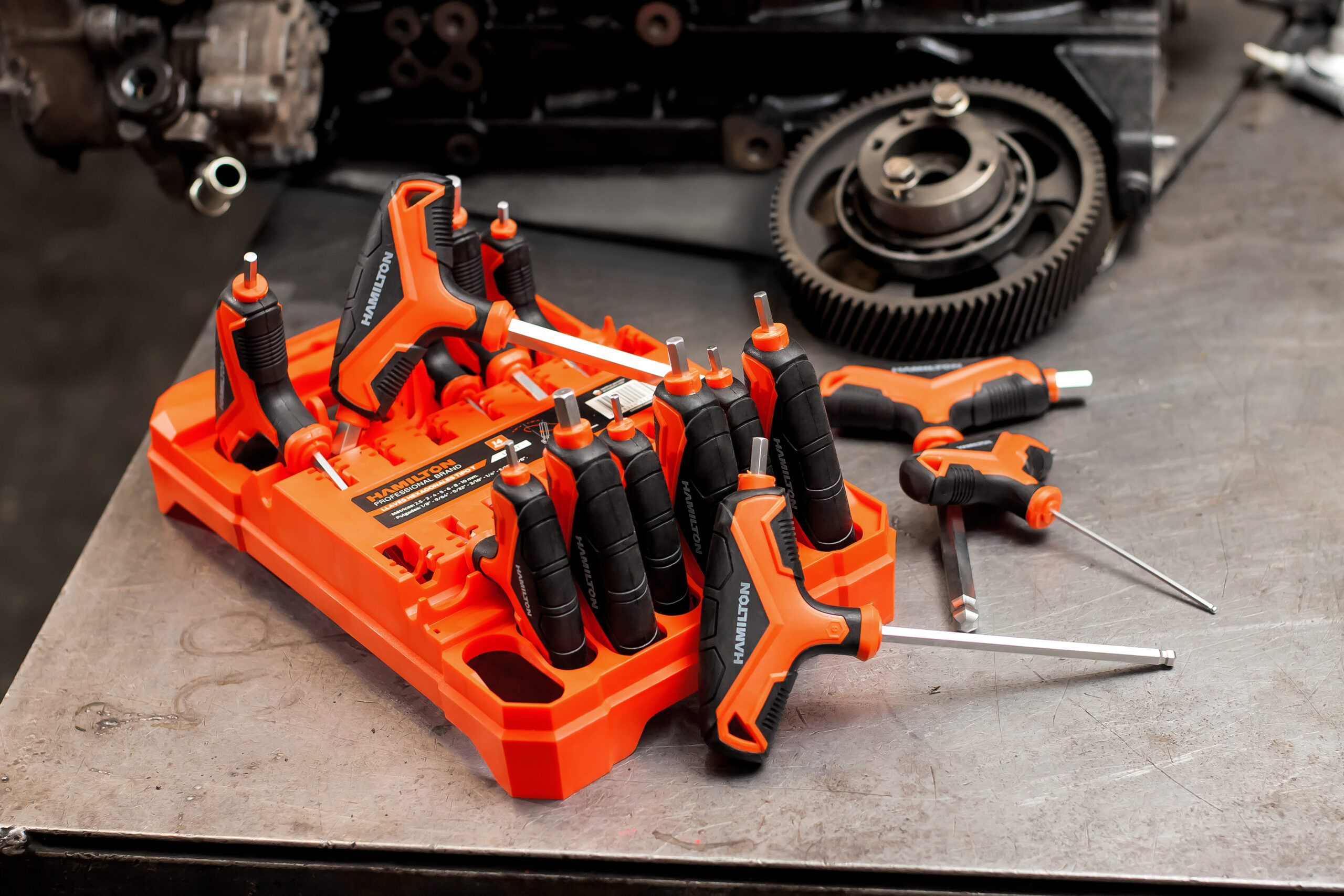 JUEGO DE LLAVE HEXAGONALES 14pzs. TIPO T/Cod.LH14T HAMILTON