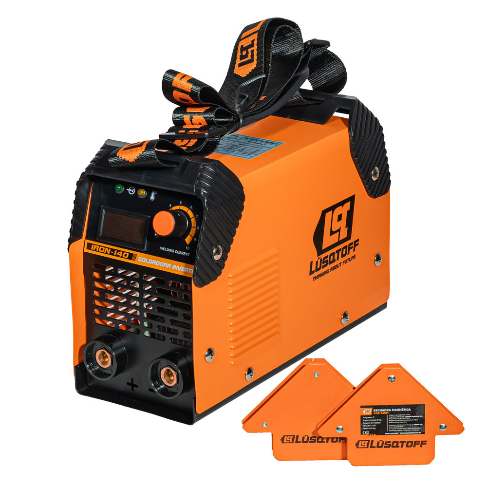 SOLDADORA INVERTER MMA/Cod.MEGAIRON140-9 LÜQSTOFF