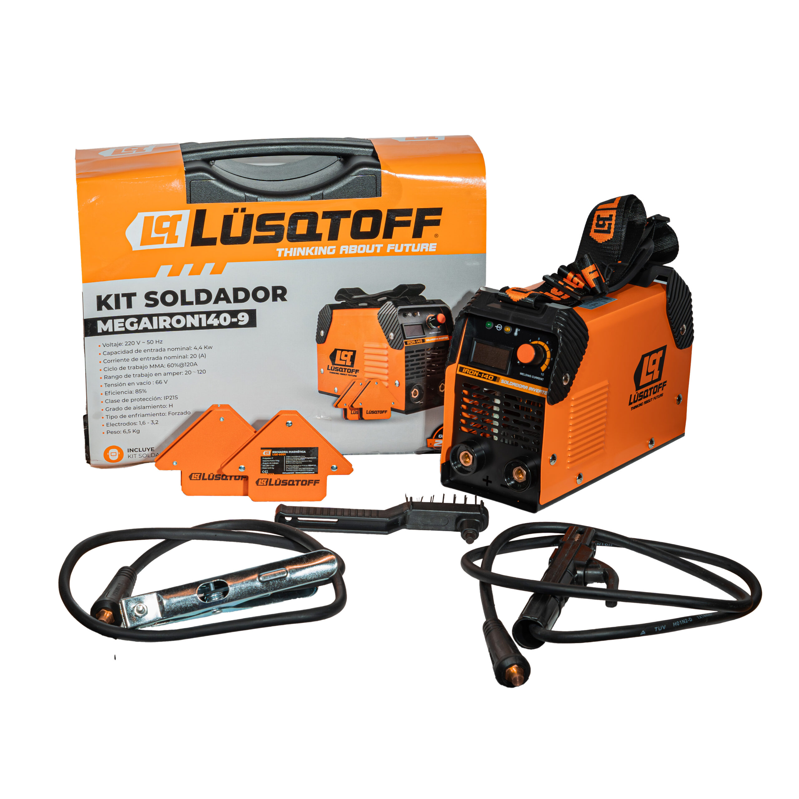 SOLDADORA INVERTER MMA/Cod.MEGAIRON140-9 LÜQSTOFF - Image 2