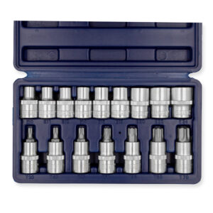 Juego de Bocallaves  y Puntas Torx/Cod.4577 BREMEN