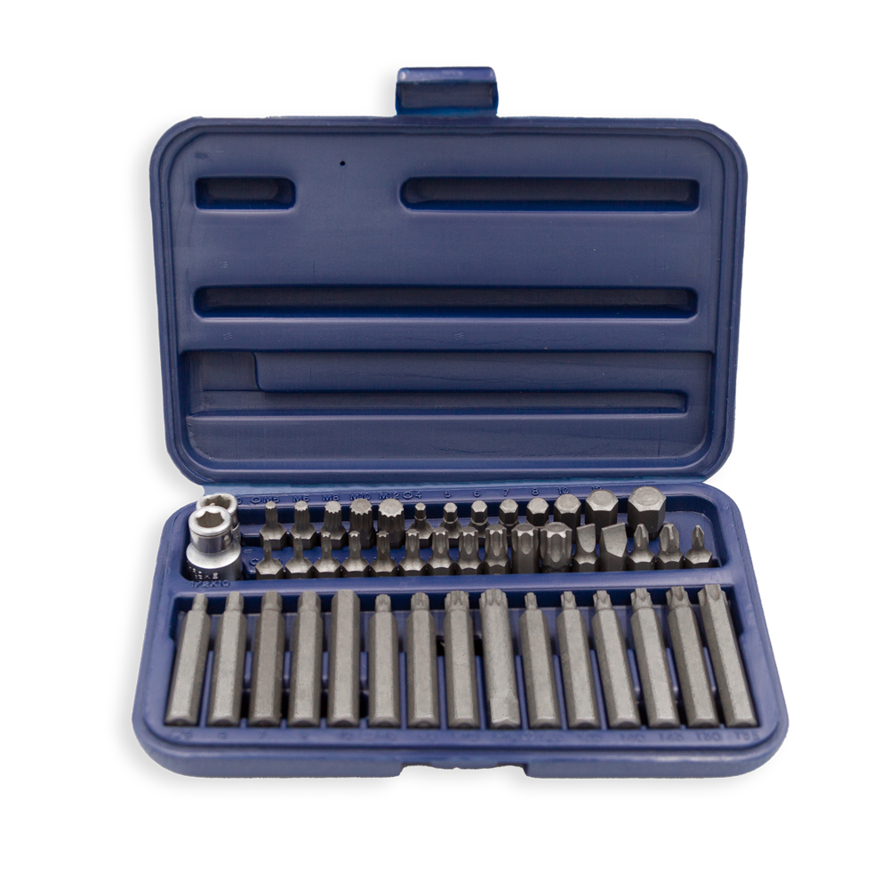 Juego de Puntas Torx, Hexagonal, Multiestría, Plano y Phillips /Cod.4180 BREMEN - Image 2