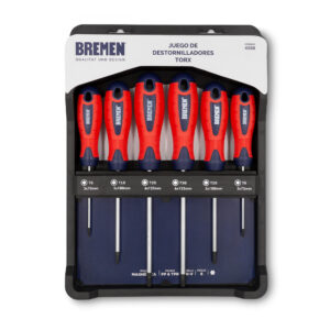 Juego de Destornilladores Torx/Cod.4558 BREMEN