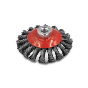 Cepillo Circular Centro Deprimido Trenzado para Amoladora Angular/cod.3257 BREMEN