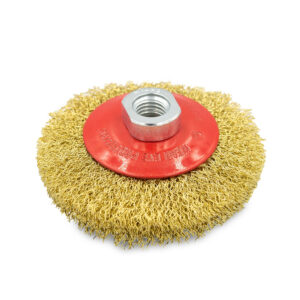 Cepillo Circular Centro Deprimido Rizado para Amoladora Angular/Cod.3454 BREMEN