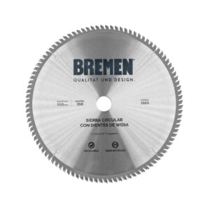 Sierras Circular  con Dientes de Widia 300mm /Cod.3869 BREMEN