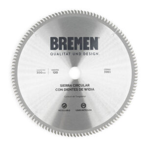 Sierras Circular  con Dientes de Widia/Cod.3980 BREMEN
