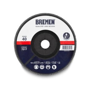 Disco Flap Óxido de Zirconio x10uni/Cod.7217 BREMEN