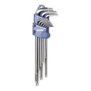 Juego de Llaves Torx  Tamper en “L” Extra Largas/Cod.4159 BREMEN