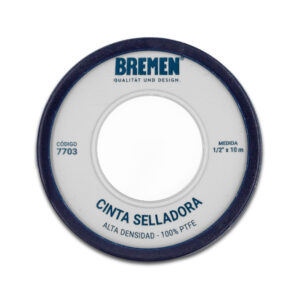 Cinta Selladora de Alta Densidad x10unid/Cod. 7703 BREMEN