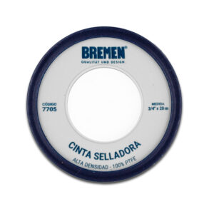 Cinta Selladora de Alta Densidad x10unid/Cod. 7705 BREMEN
