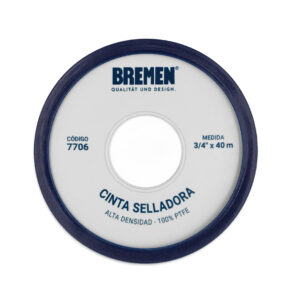Cinta Selladora de Alta Densidad x10unid/Cod. 7706 BREMEN