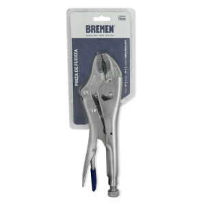Pinza de Fuerza Curva Regulable 10”/Cod.7808 BREMEN