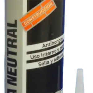 Pack de 6 Siliconas Neutras Transparente/Cod.SNT00F FIXPRO