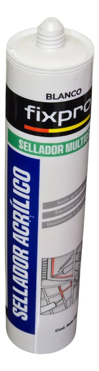 Pack de 6 Selladores Acrílicos Blanco/Cod.SCB00F FIXPRO - Image 2