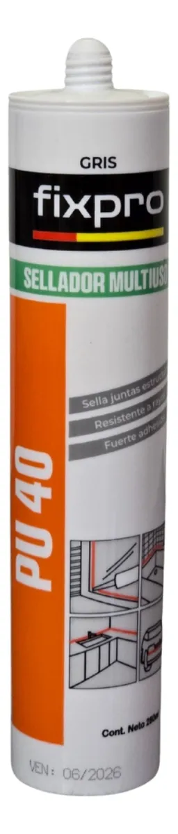 Pack de 6 Selladores PU Grises/Cod.SPG00F FIXPRO