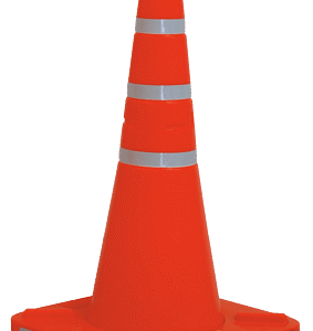 Cono con Base Cuadrada Pesada con Reflectivos/Cod.300 DIMAVIAL