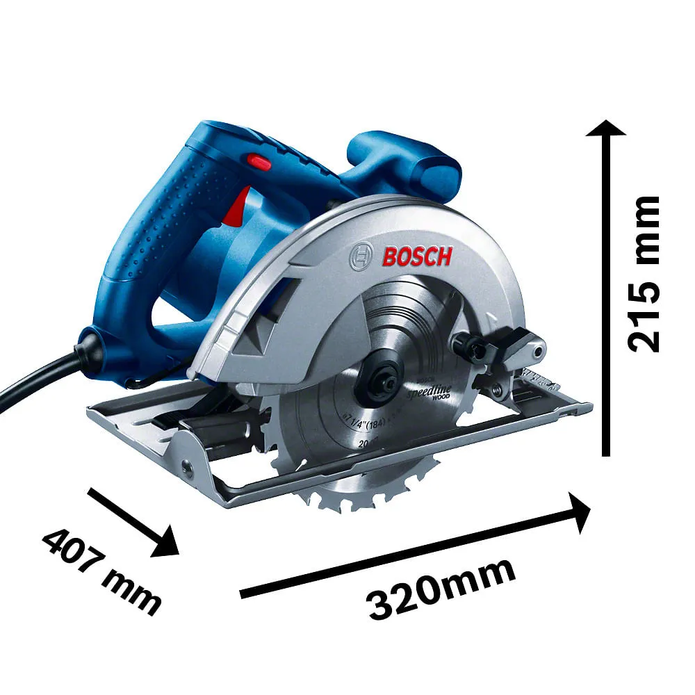 Sierra circular 2000W 220V/Cod.GKS 20-65 BOSCH - Image 6