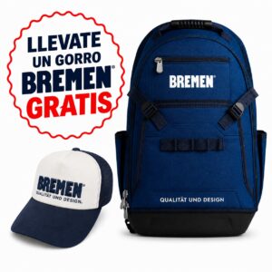Mochila 35 L [Base Rígida] Cod 8666 + Gorro Bremen
