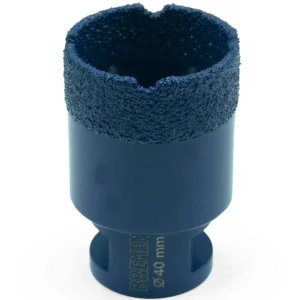 BROCA DIAMANTADA ø 40mm p/ AMOLADORA BREMEN® Cod 8057
