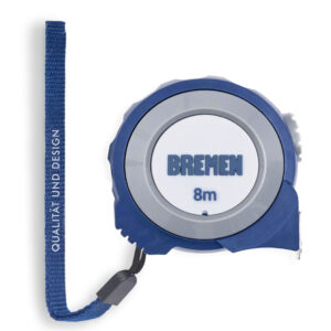 CINTA METRICA AUTO-FRENANTE DOBLE LECTURA 8mx25mm BREMEN® Cod 8295