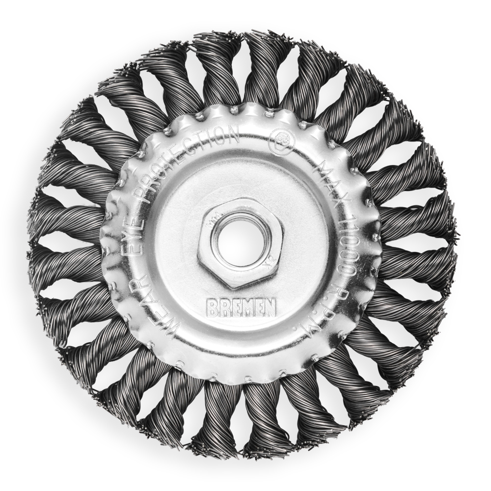 CEPILLO CIRC. TRENZADO 4-1/2" (Amoladora Ang.) BREMEN® Cod 8423