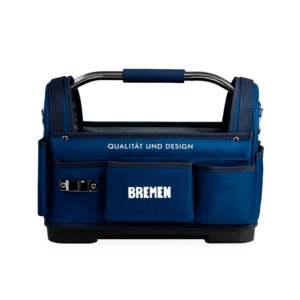 BOLSO PORTA HERRAMIENTAS ABIERTO 16" BASE PLASTICA BREMEN® Cod 8660