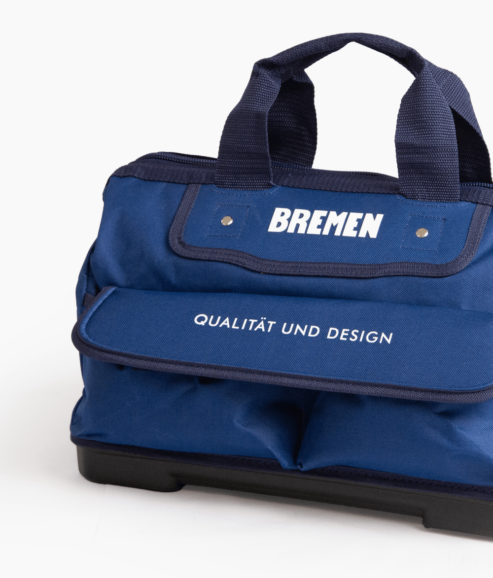 BOLSO PORTA HERRAMIENTAS CERRADO 18" BASE PLASTICA BREMEN® Cod 8663 - Image 2