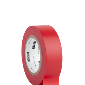 CINTA ADHESIVA AISLADORA 0,18mmX19mmX9,14m BREMEN® [Roja] x 10 Unidades Cod 8812