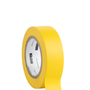 CINTA ADHESIVA AISLADORA 0,18mmX19mmX9,14m BREMEN® [Amarilla] x 10 Unidades Cod 8814