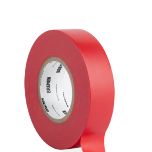 CINTA ADHESIVA AISLADORA 0,18mmX19mmX18m BREMEN® [Roja] x 10 Unidades Cod 8821