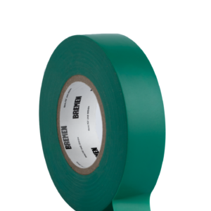 CINTA ADHESIVA AISLADORA 0,18mmX19mmX18m BREMEN® [Verde] x 10 Unidades Cod 8822