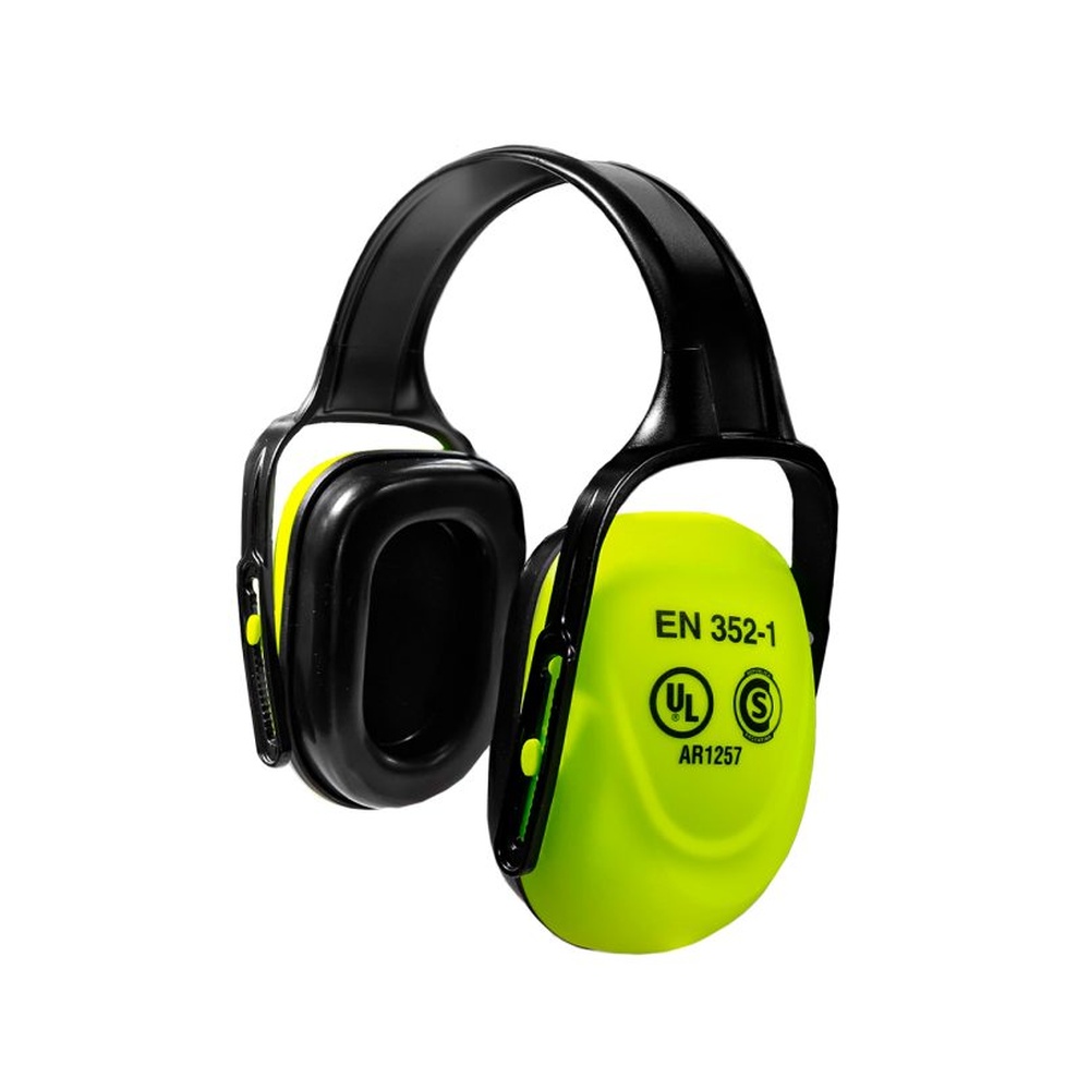Protector Auditivo de copa tipo vincha Amarillo Cod UCU120T - Image 2