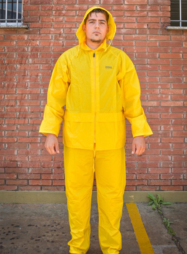 Trajes de lluvia Amarillo -Talle 3XL Premium Cod NUB5602 - Image 2