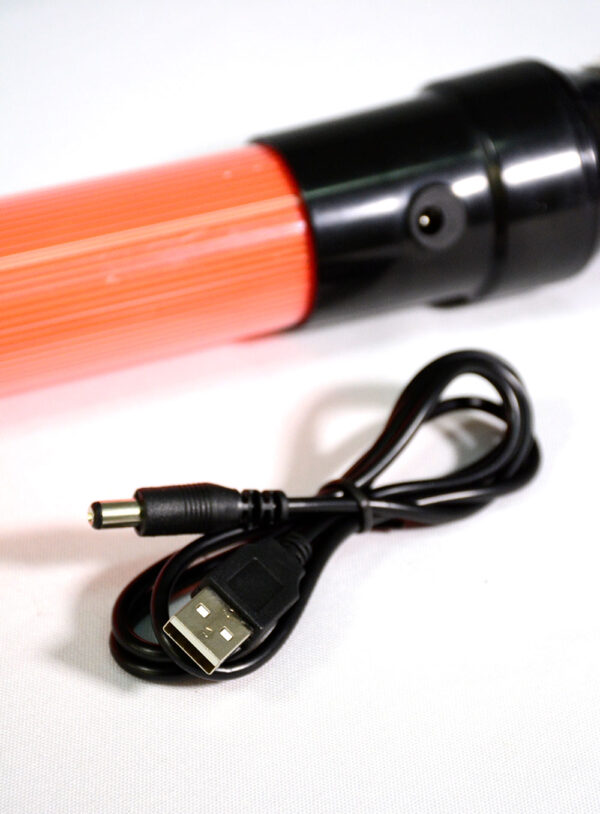 Bastón Luminoso LED Para Señalización Vial. Cargador USB Cod UCU0401PV - Image 2