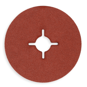 DISCO DE FIBRA BREMEN 4-1/2" (ø115x22mm)  OX. ALUMINIO - 016 [25 unid] Cod 8558